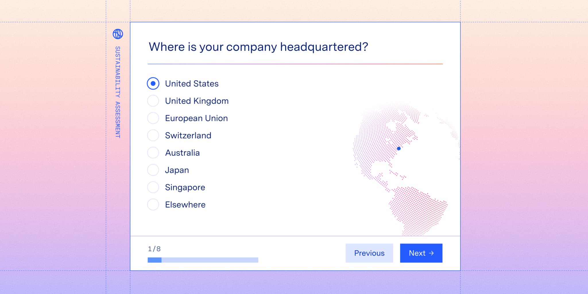 Screenshot of Regulatory Checkup